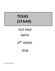 6th Grade STAAR Test Prep