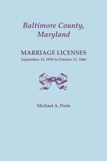 Baltimore County, Maryland, Marriage Licenses