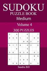 300 Medium Sudoku Puzzle Book