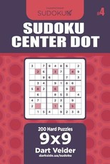 Sudoku Center Dot - 200 Hard Puzzles 9x9 (Volume 4)