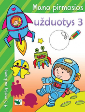 Mano pirmosios užduotys 3, 4-5 vaikams