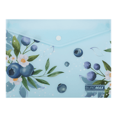 Aplankas-vokelis su spaustuku A5 ARABESKI su uogomis