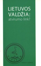 Lietuvos valdžia: atvirumo link?