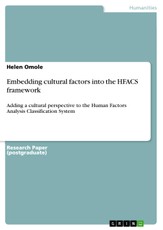 Embedding cultural factors into the HFACS framework