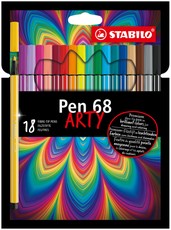 Flomasteriai PEN 68 ARTY 18sp.