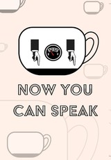 Coffee Notebook - Now You Can Speak