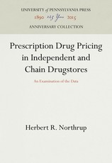 Prescription Drug Pricing in Independent and Chain Drugstores