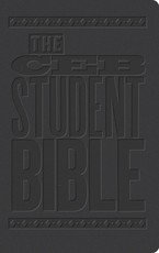 The Ceb Student Bible Black Decotone