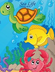 Sea Life Coloring Book 1