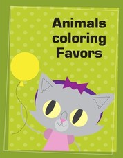 Animals coloring Favors