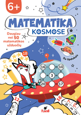 Matematika kosmose. Užduočių knygelė su lipdukais