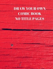 Draw Your Own Comic Book No Title Pages