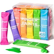 Dažai skirti piešti pirštais JARMELO, nuo 1 metų Dažai skirti piešti pirštais JARMELO, nuo 1 metų