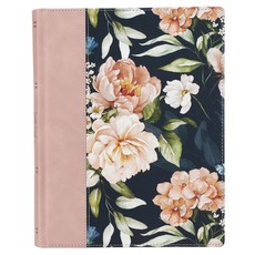 KJV Note-Taking Bible LP Faux Leather Hc Floral