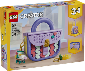 LEGO Creator Art Fashion Bag with Storage