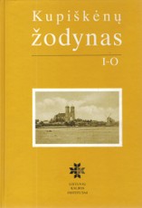 Kupiškėnų žodynas (I-O)