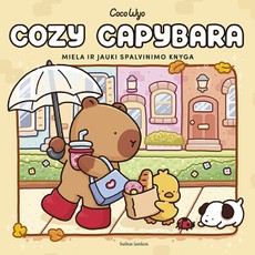 Cozy Capybara. Miela ir jauki spalvinimo knyga