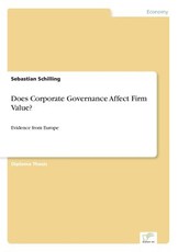 Does Corporate Governance Affect Firm Value?