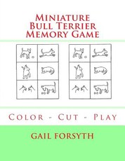 Miniature Bull Terrier Memory Game