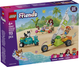 LEGO Friends Surfing Dogs and Scooter Adventure