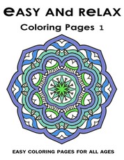 Easy and Relax Coloring pages 1