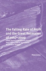 The Falling Rate of Profit and the Great Recession of 2007-2009