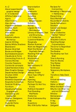 On the Edges of Graphic Design from A-Z