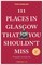 111 Places in Glasgow That You Shouldn't Miss