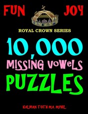 10,000 Missing Vowels Puzzles