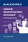 Blackstone's Senior Investigating Officers' Handbook 7e