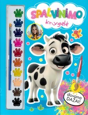 Spalvinimo knygelė (su dažais)