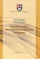English Syntax: The Composite Sentence. The Mood