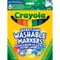 Lengvai nusiplaunantys flomasteriai Crayola, 8 sp.