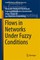 Flows in Networks Under Fuzzy Conditions
