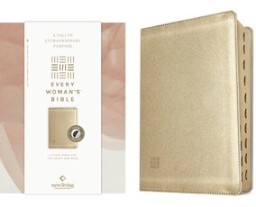 NLT Every Woman's Bible, Filament-Enabled Edition (Leatherlike, Soft Gold, Indexed)