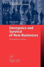 Emergence and Survival of New Businesses