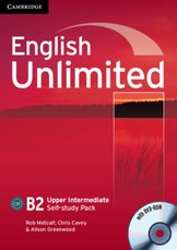 English Unlimited B2 - Upper-Intermediate. Self-study Pack with DVD-ROM