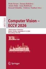 Computer Vision - ECCV 2026