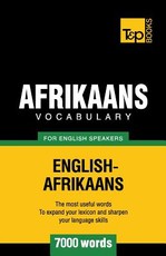 Afrikaans vocabulary for English speakers - 7000 words