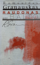 Raudonas ant balto