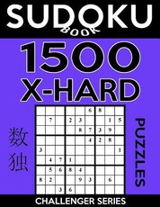 Sudoku Book 1,500 Extra Hard Puzzles