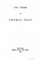The poems of Thomas Gray