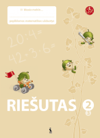 Riešutas. Papildomos matematikos užduotys II klasei. 3-iasis sąsiuvinis (serija „Šok“)