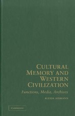 Cultural Memory and Western Civilization