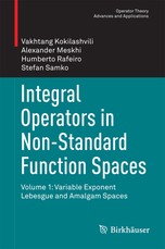 Integral Operators in Non-Standard Function Spaces