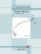 Purple Silence 4 Hörner. Stimmensatz.