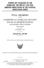 Turning spy satellites on the homeland