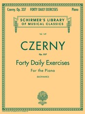 Czerny - 40 Daily Exercises, Op. 337