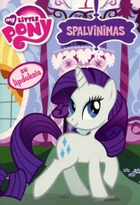 Mažieji Poniai. Spalvinimas. Su lipdukais