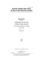 Advancing Congress's trade agenda